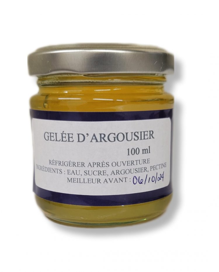 Gelée d'argousiers