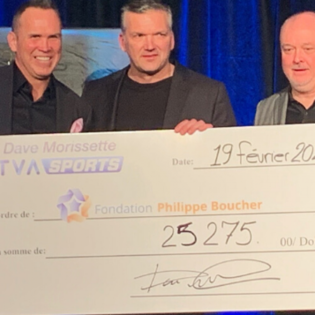 25 275 $ en dons amassés lors du 11e cocktail dînatoire de la Fondation Philippe Boucher