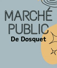 Le marché public de Dosquet