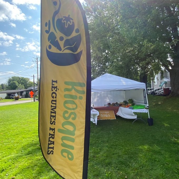 Le marché public de Ste-Agathe