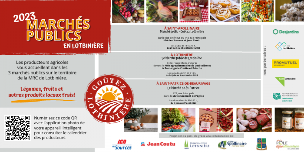 Enfin, on se retrouve…   Ouverture des marchés publics en Lotbinière!