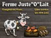 Ferme Juste »O »Lait