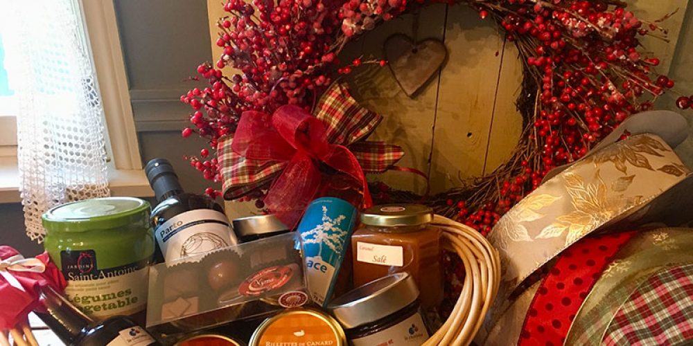 Offre de paniers-cadeaux pour valoriser l’achat local