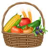 Paniers de légumes
