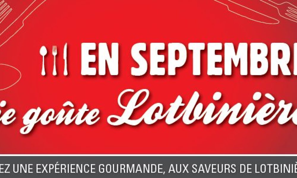Le mois Goutez Lotbinière